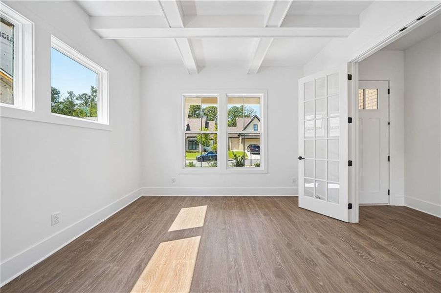 Spacious, unfurnished interior of a new home in Towson Village, Peachtree City (Image 28). Spacious, unfurnished interior of a new home in Towson Village, Peachtree City (Image 28).