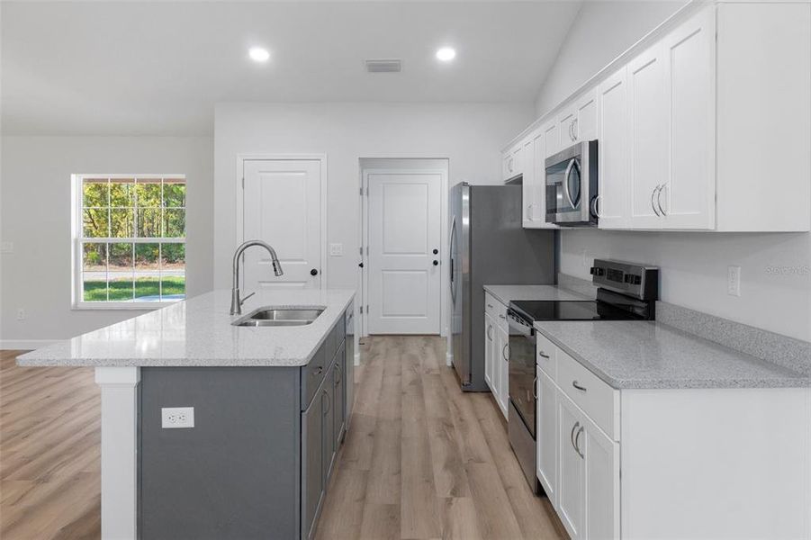 Furnished interior view inside a new home in , Citrus Springs (Image 5).