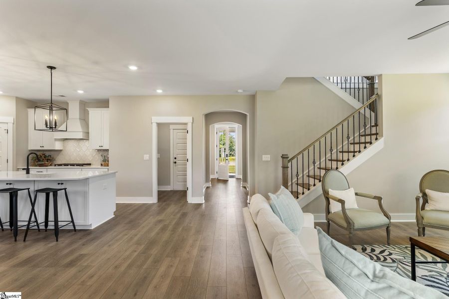 Furnished interior view inside a new home in Double Springs, Taylors (Image 5).