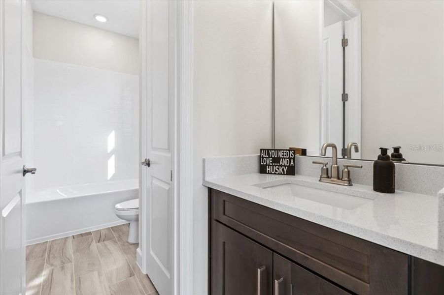 Furnished interior view inside a new home in Windchase at Halifax Plantation, Ormond Beach (Image 13). Furnished interior view inside a new home in Windchase at Halifax Plantation, Ormond Beach (Image 13).