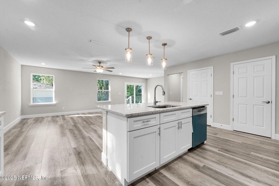 Furnished interior view inside a new home in , Jacksonville (Image 10).