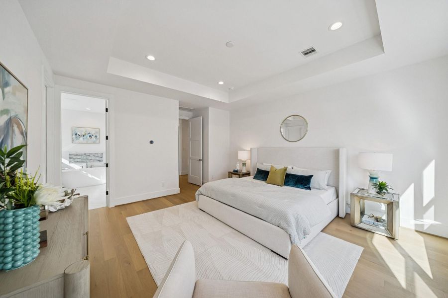 Furnished interior view inside a new home in West 21st Residences, Houston (Image 25).