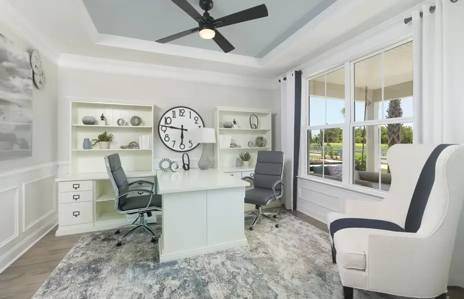 Furnished interior view inside a new home in Del Webb North Myrtle Beach, Myrtle Beach (Image 12).