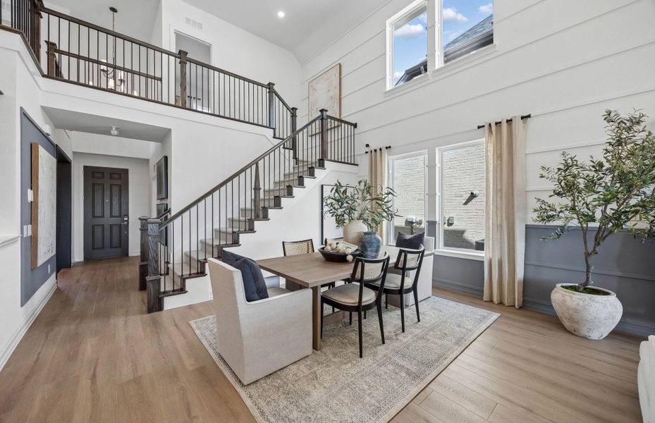 Representative furnished interior of a home built from the Rainier by Pulte Homes in Wilson Creek Meadows, Celina (Image 30).