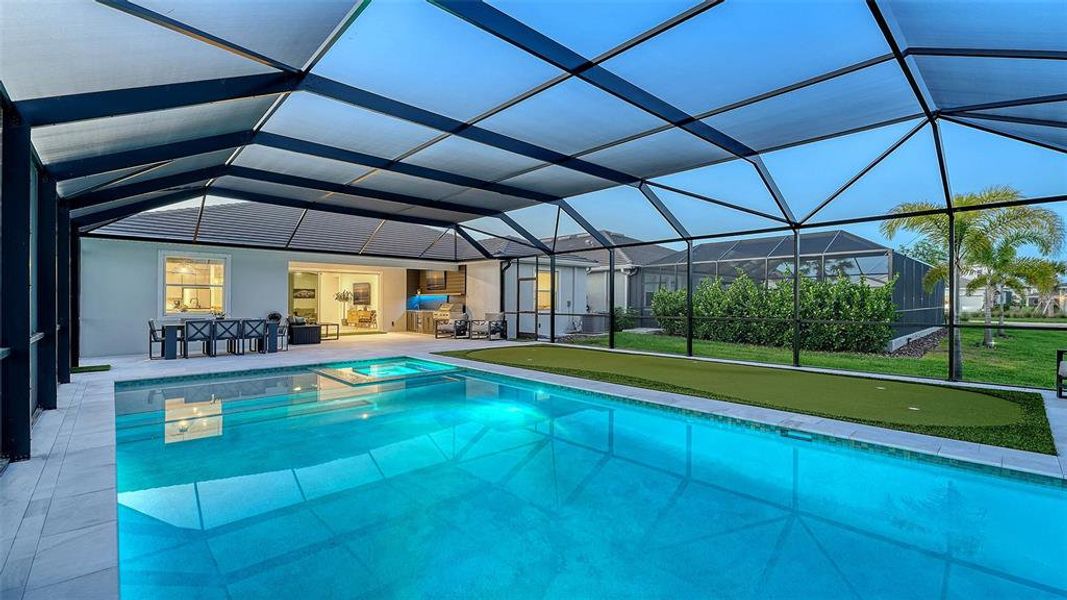 Exterior details and patio area of a home in Star Farms at Lakewood Ranch, Bradenton (Image 26).
