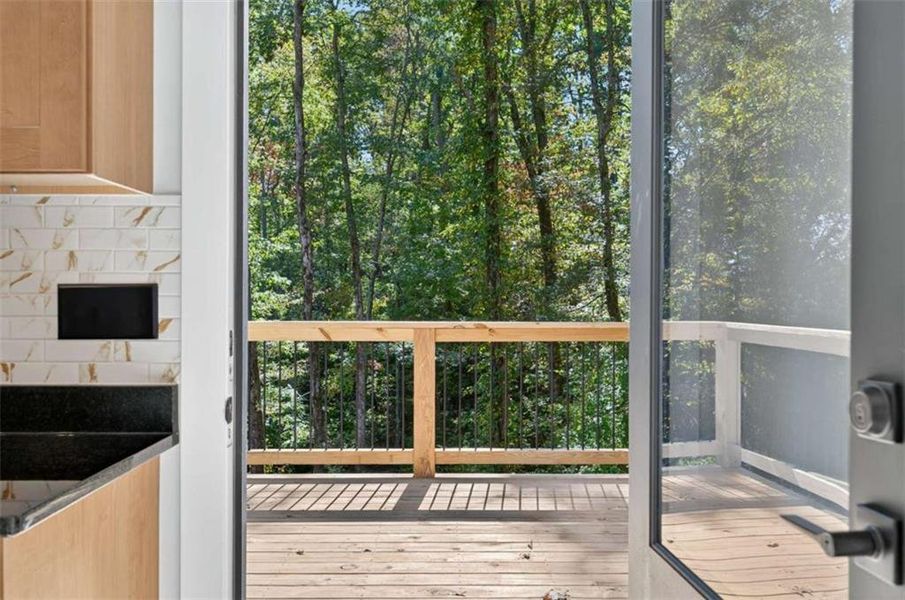 Exterior details and patio area of a home in , Cleveland (Image 23).