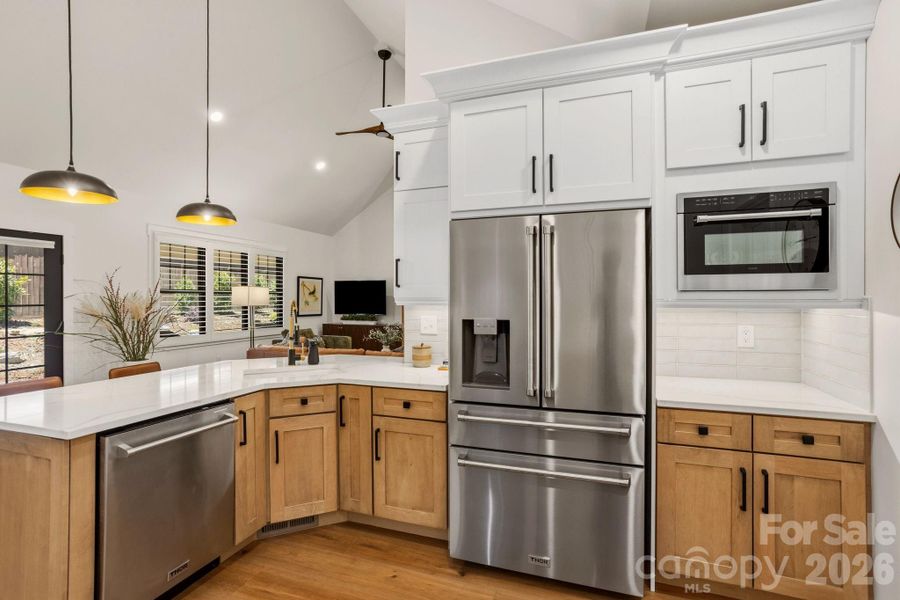 Furnished interior view inside a new home in , Hendersonville (Image 6).