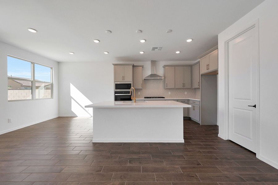 Furnished interior view inside a new home in Pinnacle at San Tan Heights, San Tan Valley (Image 4).
