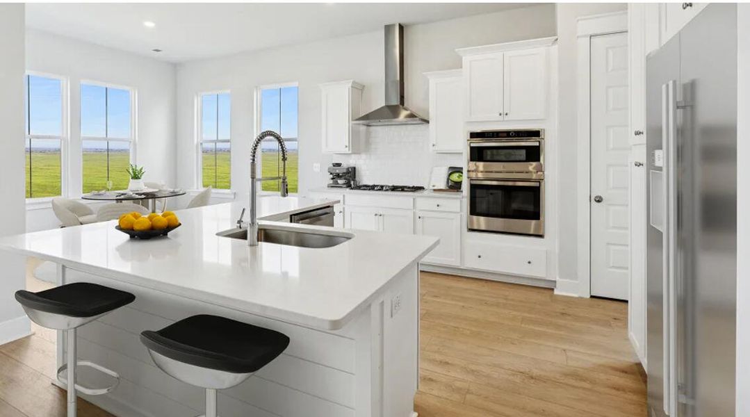 Furnished interior view inside a new home in Carnes Crossroads: Arbor Collection, Summerville (Image 9). Furnished interior view inside a new home in Carnes Crossroads: Arbor Collection, Summerville (Image 9).