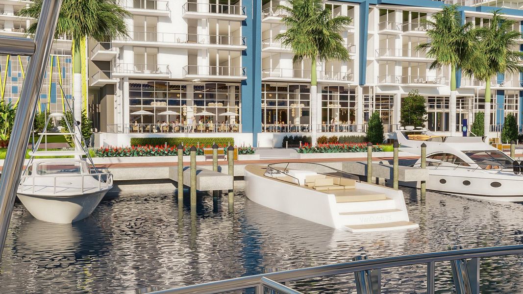 Restaurant Rendering - Marina