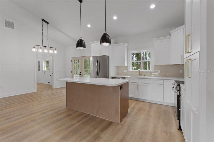 Furnished interior view inside a new home in , Fanning Springs (Image 8). Furnished interior view inside a new home in , Fanning Springs (Image 8).