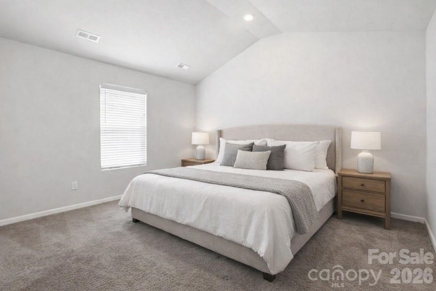 Primary Bedroom (Virtually Staged)