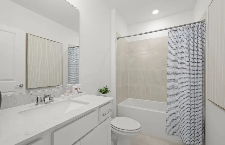 Furnished interior view inside a new home in Whispering Lakes, Lehigh Acres (Image 5).