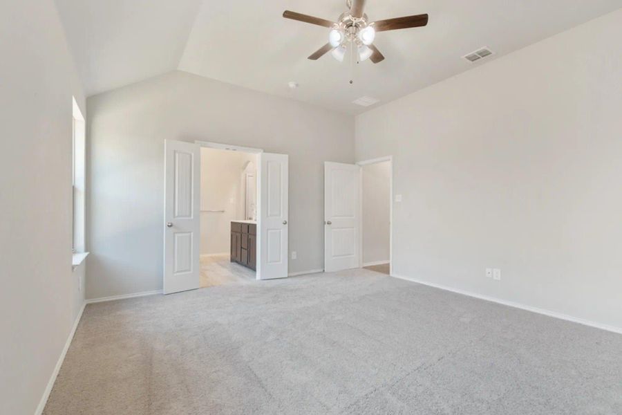 Primary Bedroom | Concept 1958 at Redden Farms - Classic Series in Midlothian, TX by Landsea Homes