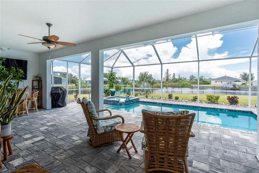 Furnished interior view inside a new home in , Port Charlotte (Image 49).