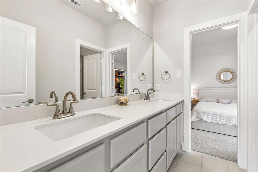 Furnished interior view inside a new home in , McKinney (Image 12).