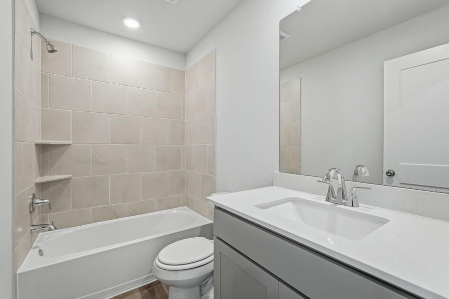 Furnished interior view inside a new home in Maple Woods, Hockley (Image 11).