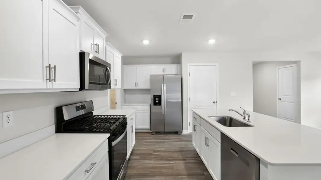 Furnished interior view inside a new home in Durbin Meadows, Fountain Inn (Image 9).