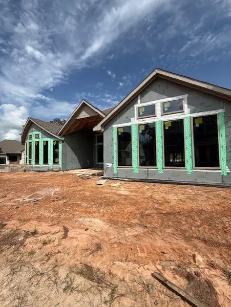Front exterior of a new home in Colton, Montgomery, TX, highlighting curb appeal (Image 1). Front exterior of a new home in Colton, Montgomery, TX, highlighting curb appeal (Image 1).