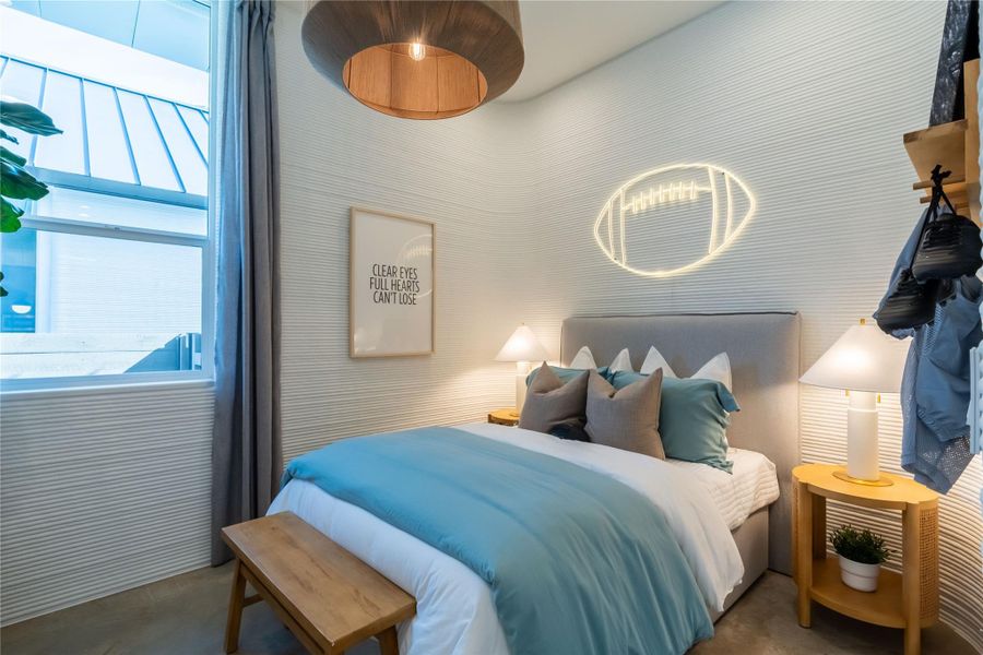 Furnished interior view inside a new home in Wolf Ranch: Genesis Collection, Georgetown (Image 10).