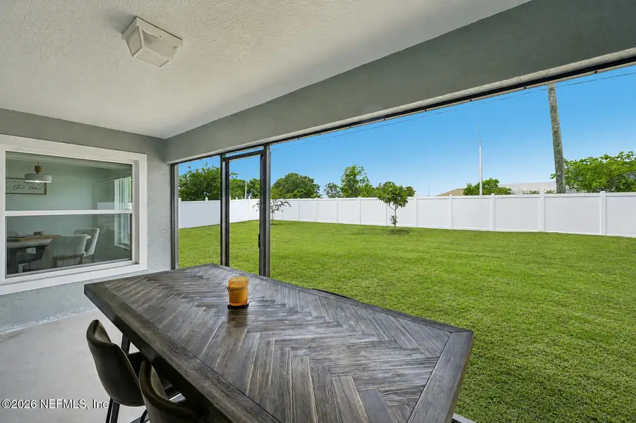 Exterior details and patio area of a home in , Palm Coast (Image 26).