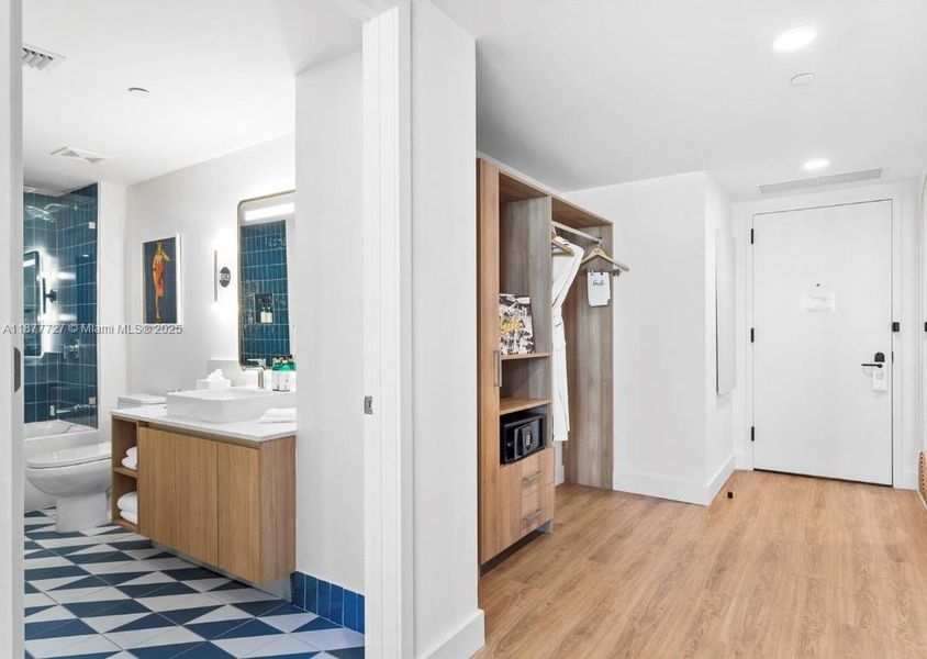 Furnished interior view inside a new home in Gale Hotel & Residences Miami (former Natiivo), Miami (Image 8). Furnished interior view inside a new home in Gale Hotel & Residences Miami (former Natiivo), Miami (Image 8).