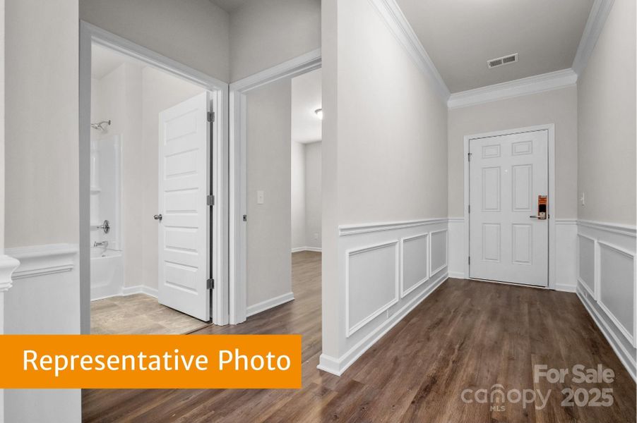 Mudroom Off Side Entry Garage