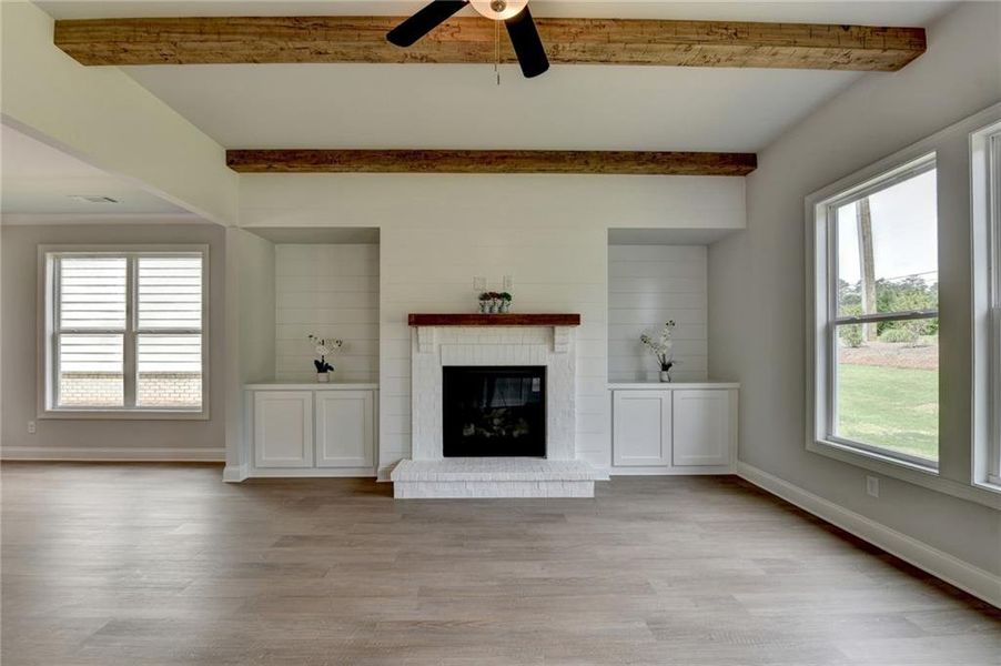 Spacious, unfurnished interior of a new home in , Suwanee (Image 45).
