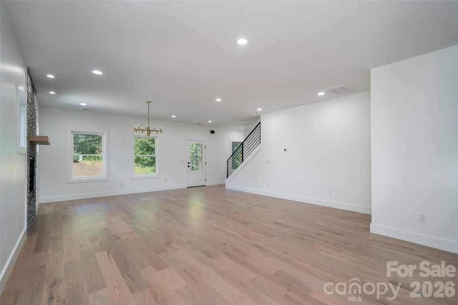 Spacious, unfurnished interior of a new home in , Hendersonville (Image 16). Spacious, unfurnished interior of a new home in , Hendersonville (Image 16).