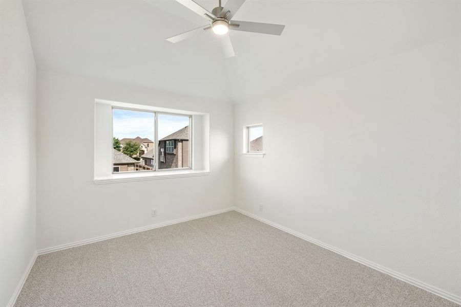 Spacious, unfurnished interior of a new home in Country Lakes, Denton (Image 28). Spacious, unfurnished interior of a new home in Country Lakes, Denton (Image 28).