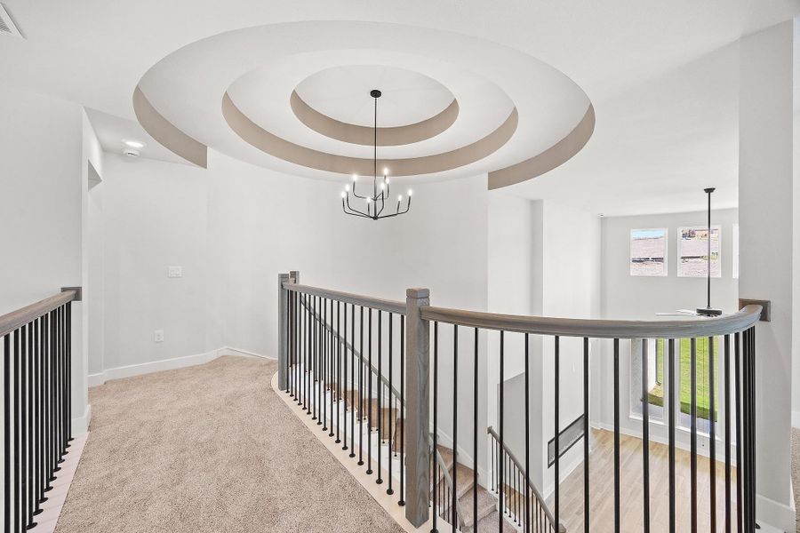 Spacious, unfurnished interior of a new home in Lakeside at Tessera - 50', Lago Vista (Image 19).