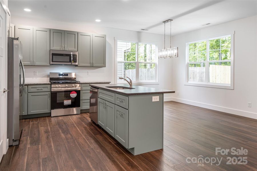 Open concept kitchen dining area Open concept kitchen dining area