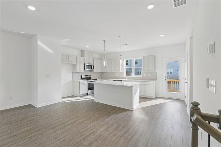 Furnished interior view inside a new home in Chandler Run, Tucker (Image 14).