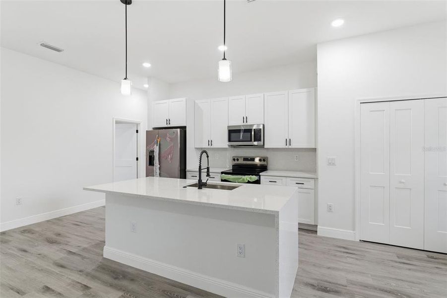 Furnished interior view inside a new home in , Ocala (Image 5). Furnished interior view inside a new home in , Ocala (Image 5).