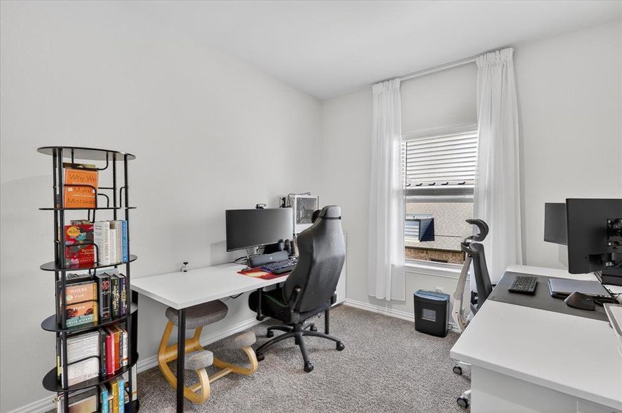 Furnished interior view inside a new home in , Dallas (Image 12).