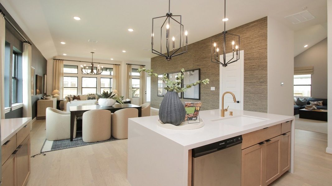 Furnished interior view inside a new home in Piedmont, San Antonio (Image 18).