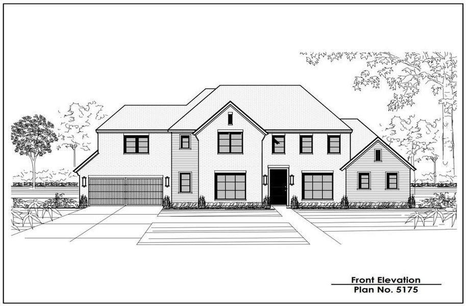 Welcome to 8634 Merlin! This beautiful home will feature a brick facade upgraded with a slurry finish, bronze aluminum windows by RAM, a custom iron door, two gas lamps, and garage wood door.Home to be completed by December 15, 2024