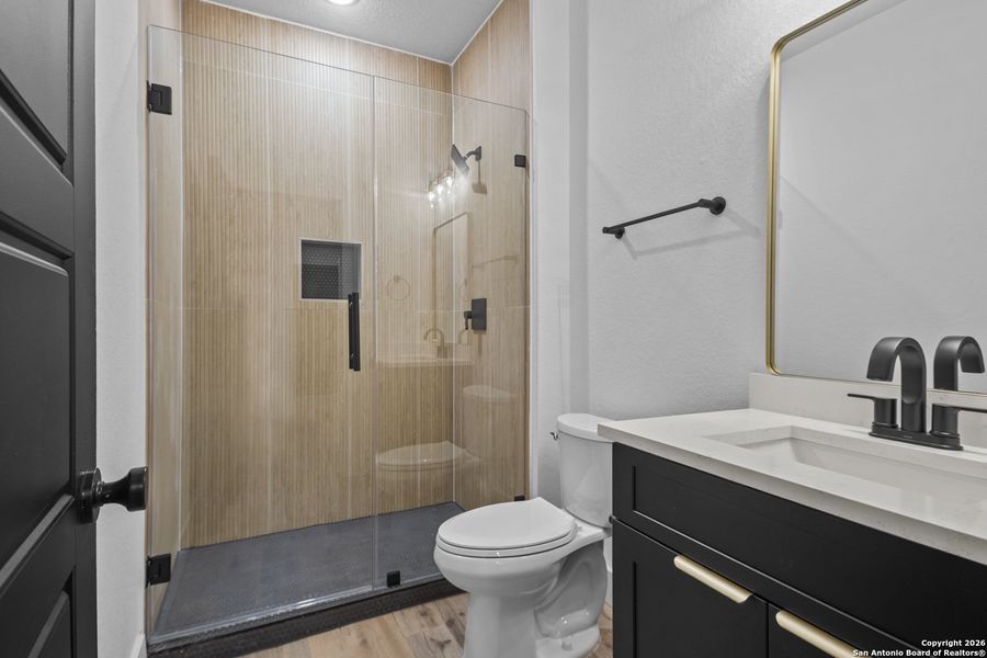 Furnished interior view inside a new home in , San Antonio (Image 8).