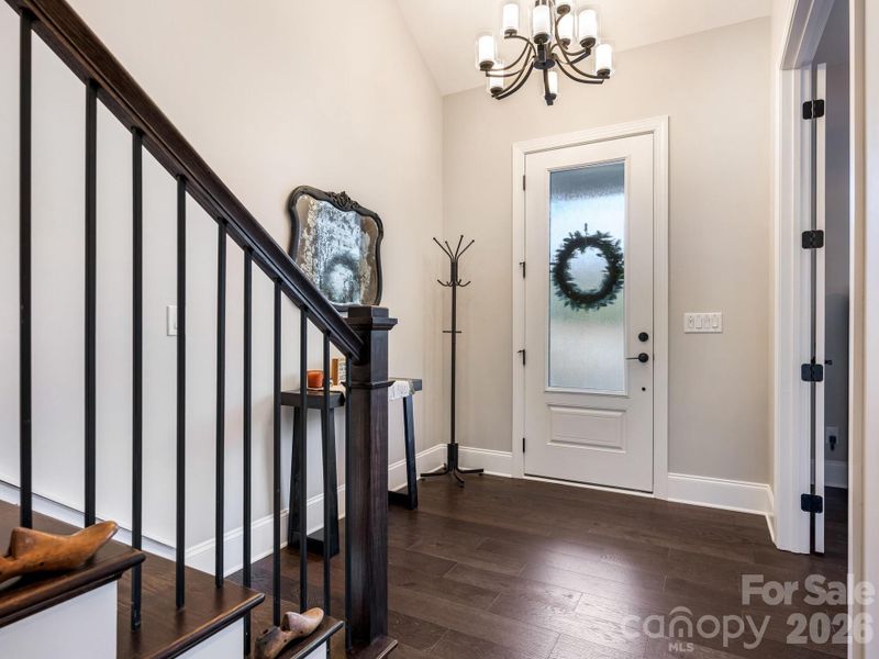 1st Flr, Foyer; Bdrm or Office/Den to the right