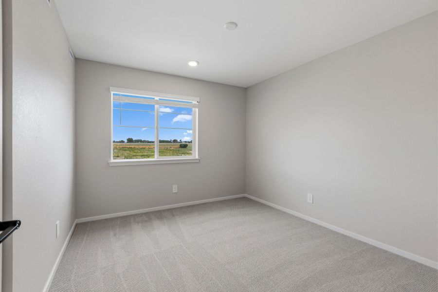 Spacious, unfurnished interior of a new home in Murata Farms, Fort Lupton (Image 14). Spacious, unfurnished interior of a new home in Murata Farms, Fort Lupton (Image 14).