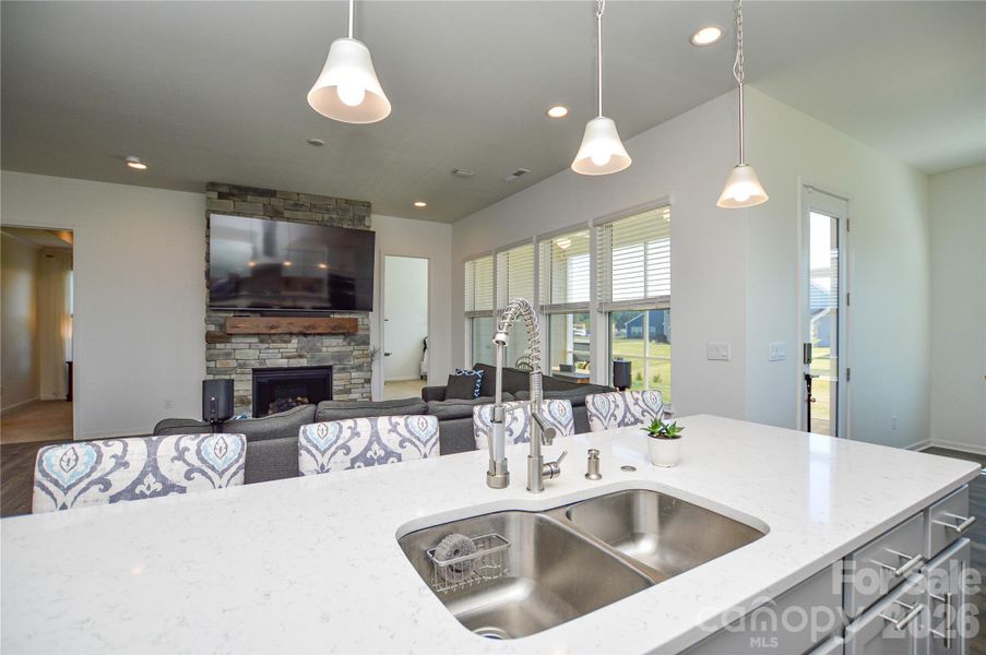Furnished interior view inside a new home in Edgewater Lakeview On Your Lot, Lancaster (Image 42).