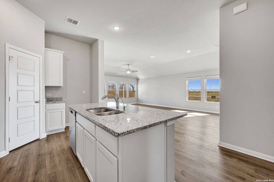 Furnished interior view inside a new home in Greenspoint Heights, Seguin (Image 9).