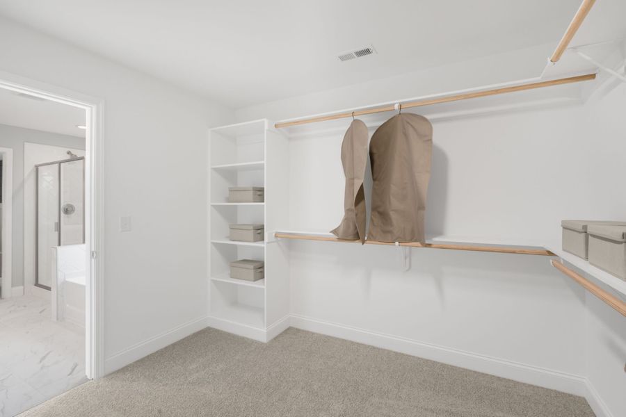 Shenandoah Model Home - Owner's Walk-In Closet