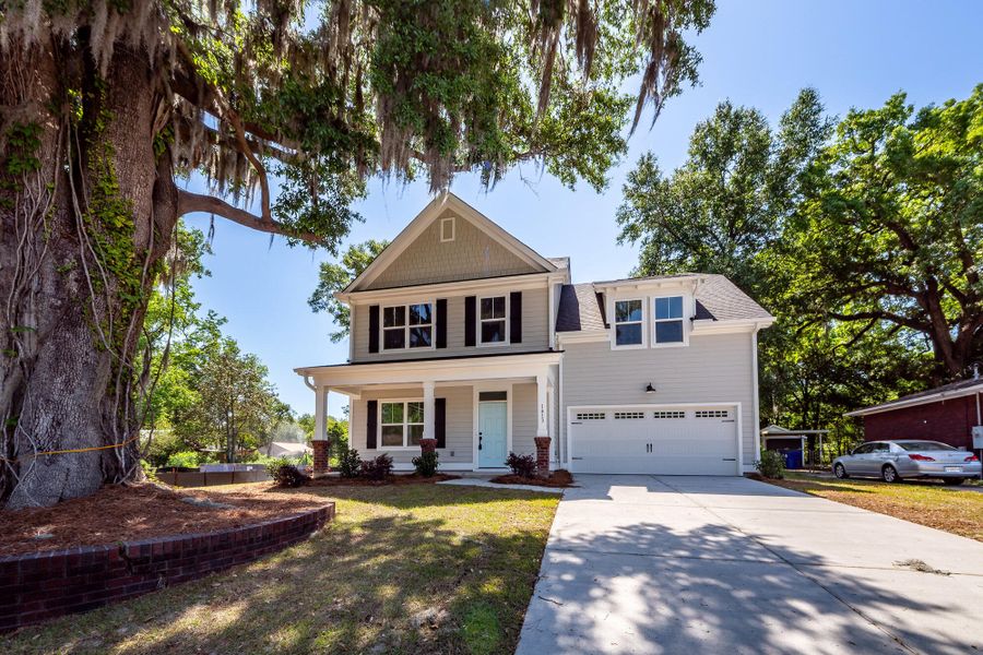 Front exterior of a new home in , North Charleston, SC, highlighting curb appeal (Image 21).