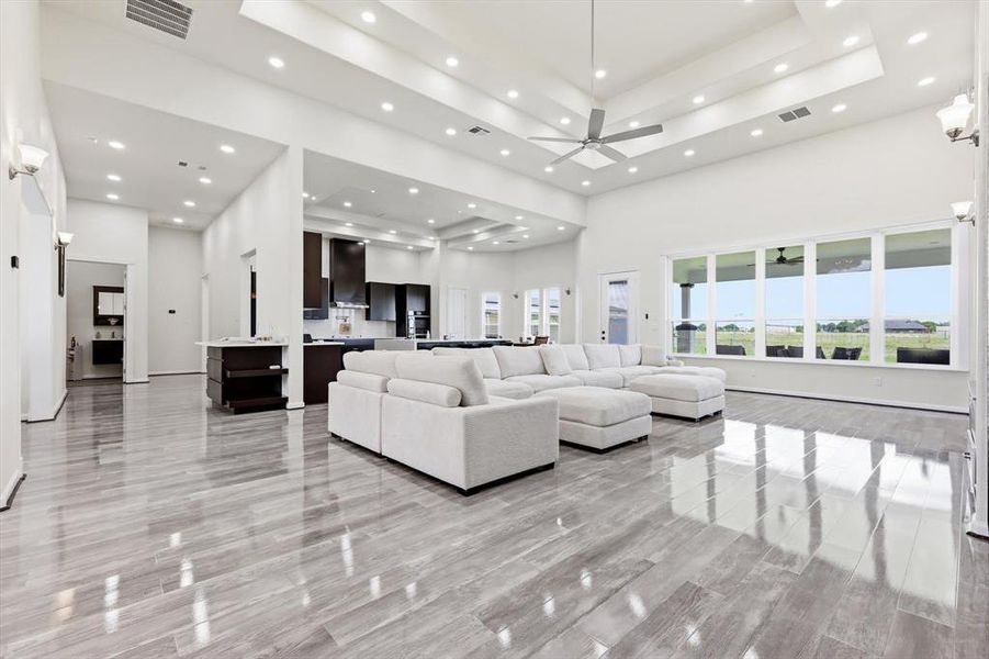 Furnished interior view inside a new home in , Royse City (Image 8).