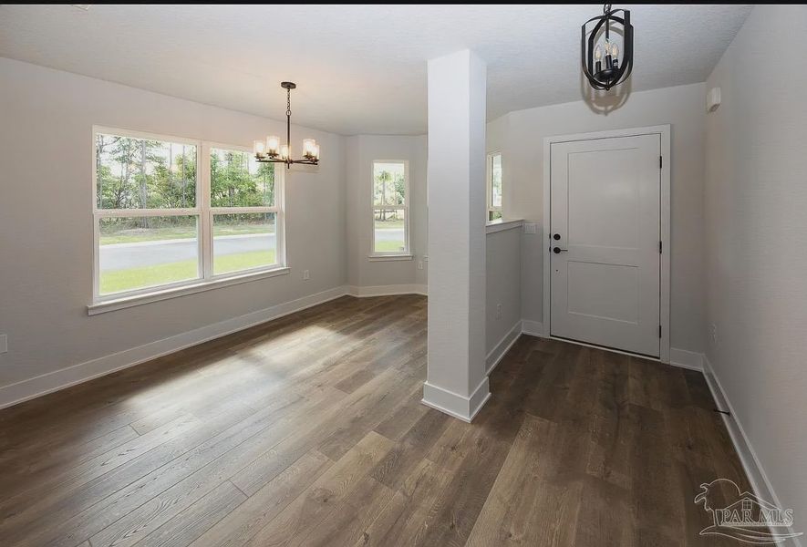 Spacious, unfurnished interior of a new home in Hidden Pines, Milton (Image 12).