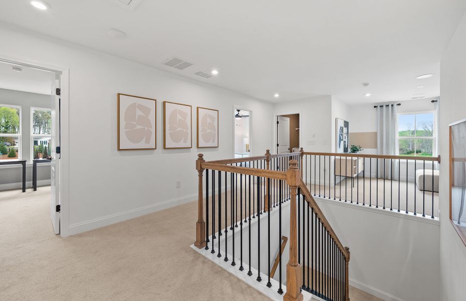 Furnished interior view inside a new home in Berkeley Mill, Cumming (Image 37).