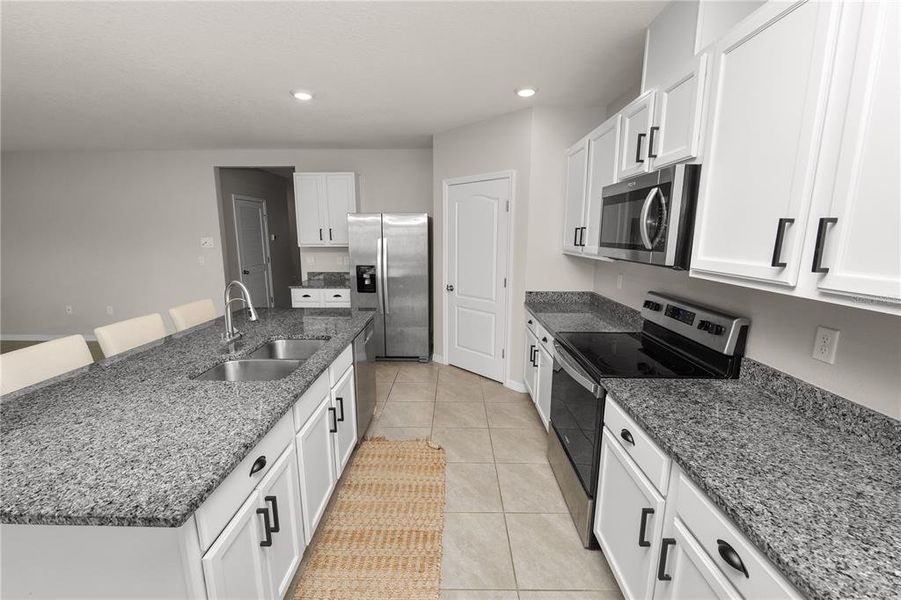 Furnished interior view inside a new home in Wind Meadows South, Bartow (Image 17). Furnished interior view inside a new home in Wind Meadows South, Bartow (Image 17).