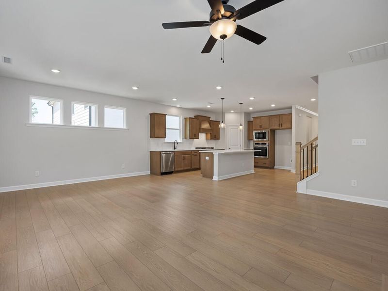 Spacious, unfurnished interior of a new home in Sage on North Main, Wake Forest (Image 20). Spacious, unfurnished interior of a new home in Sage on North Main, Wake Forest (Image 20).