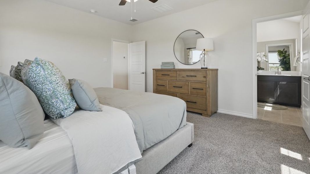 Representative furnished interior of a home built from the Caspian by D.R. Horton in Liberty Crossing, Royse City (Image 24). Representative furnished interior of a home built from the Caspian by D.R. Horton in Liberty Crossing, Royse City (Image 24).